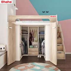 Giường tầng thông minh Ohaha kết hợp phòng thay đồ - GTTM030