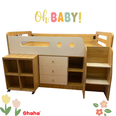 Giường tầng thông minh đa năng Ohaha - GTĐN005