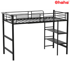 Giường tầng thông minh khung sắt Ohaha có kệ để đồ - GTS015