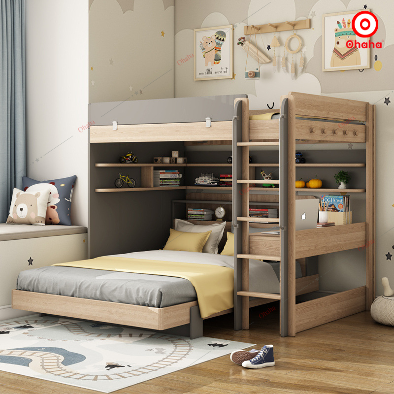 Giường tầng thông minh đa năng Ohaha - GTĐN030