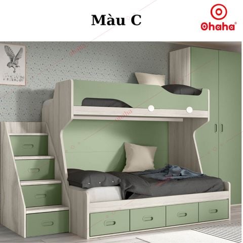 Giường tầng thông minh hiện đại cao cấp OHAHA - GTHĐ024