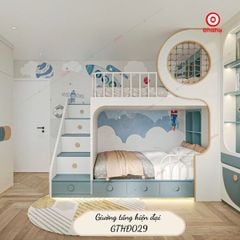 Giường tầng thông minh hiện đại cao cấp Ohaha - GTHĐ029
