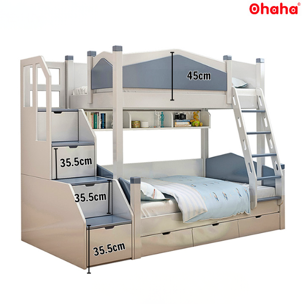Giường tầng thông minh OHAHA - GTTM008
