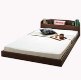 Giường Ngủ Cao Cấp HMR Lõi Xanh Chống Ẩm OHAHA Japanese Style - Brown Bed