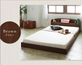 Giường Ngủ Cao Cấp HMR Lõi Xanh Chống Ẩm OHAHA Japanese Style - Brown Bed