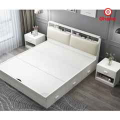 Giường ngủ gỗ công nghiệp bọc nệm Ohaha - GN012