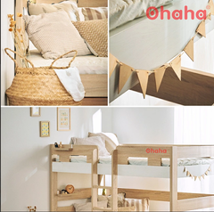 Giường tầng thông minh hiện đại cao cấp Ohaha - GTHĐ004