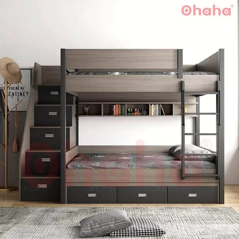 Giường tầng thông minh cao cấp Ohaha - GTCC007