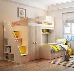 Giường tầng thông minh cao cấp Ohaha - GTCC001