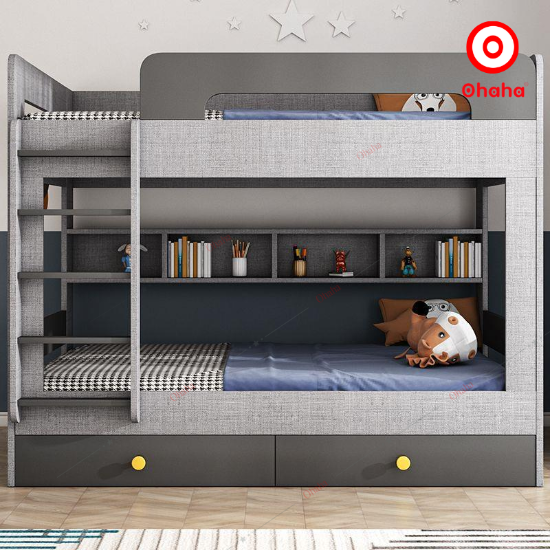 Giường tầng thông minh hiện đại cao cấp Ohaha - GTHĐ020