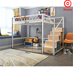 Giường tầng thông minh khung sắt Ohaha - GTS025