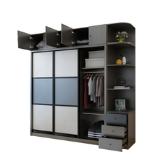 Tủ Quần Áo Gỗ Công Nghiệp Hiện Đại OHAHA - CL025