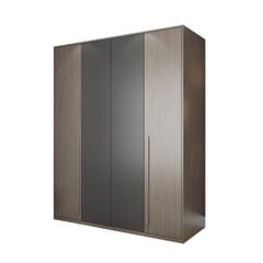 Tủ Quần Áo Gỗ Công Nghiệp Hiện Đại 4 Cánh OHAHA - HĐ009