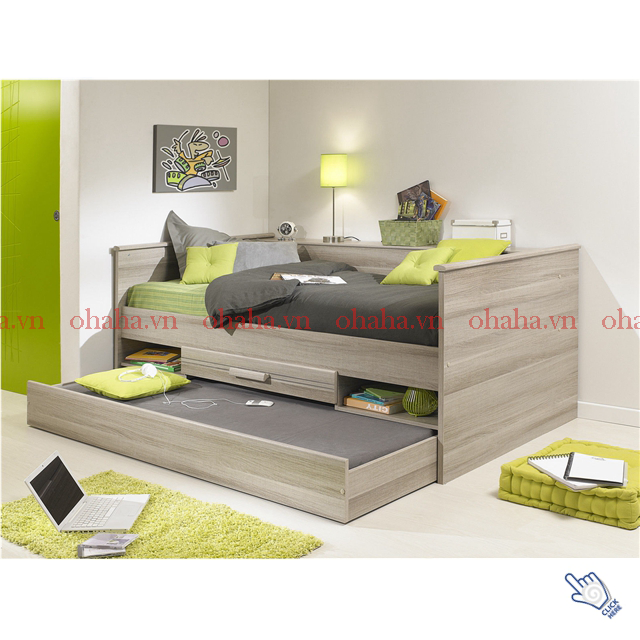 Giường tầng thông minh hiện đại cao cấp Ohaha - GTHĐ005