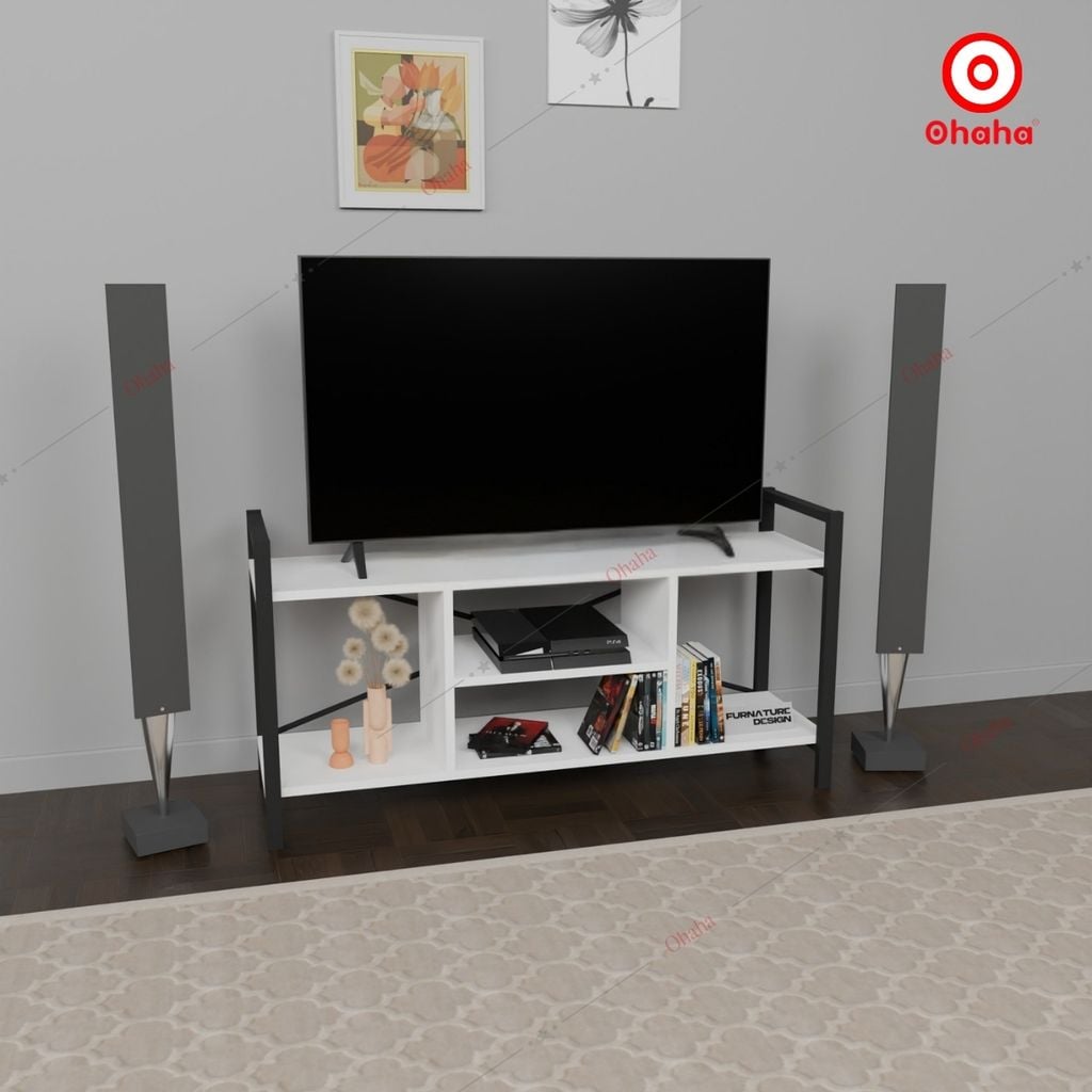 Kệ Tivi Gỗ Công Nghiệp Kiểu Dáng Đơn Giản - TV017