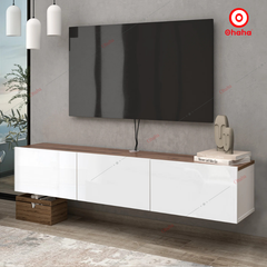 Kệ Tivi Treo Tường Màu Trắng Trang Nhã - TV010