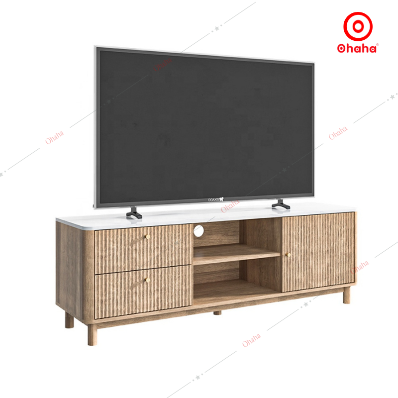 Kệ Tivi Gỗ Công Nghiệp Phong Cách Nhật Bản OHAHA - TV023