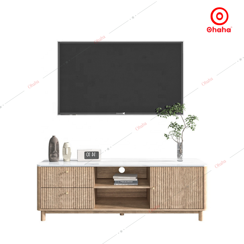 Kệ Tivi Gỗ Công Nghiệp Phong Cách Nhật Bản OHAHA - TV023