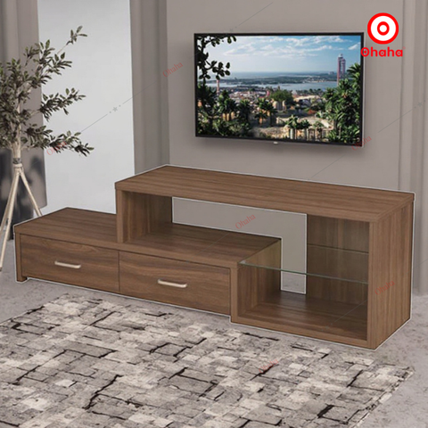 Kệ Tivi Gỗ Công Nghiệp Lệch Tầng Kiểu Dáng Độc Lạ Ohaha - TV008