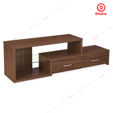 Kệ Tivi Gỗ Công Nghiệp Lệch Tầng Kiểu Dáng Độc Lạ Ohaha - TV008