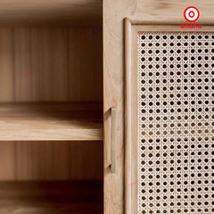 Kệ Tivi Phong Cách Vintage (2 Cánh Lưới) - TV011