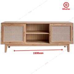 Kệ Tivi Phong Cách Vintage (2 Cánh Lưới) - TV011