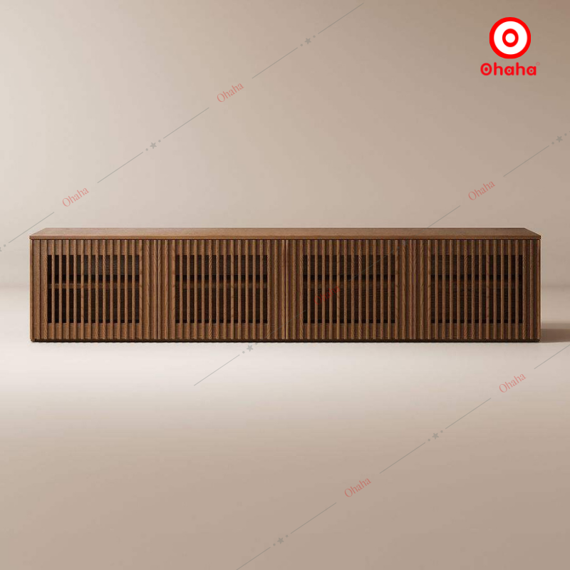 Kệ Tivi Gỗ Công Nghiệp Cửa Lưới OHAHA - TV020