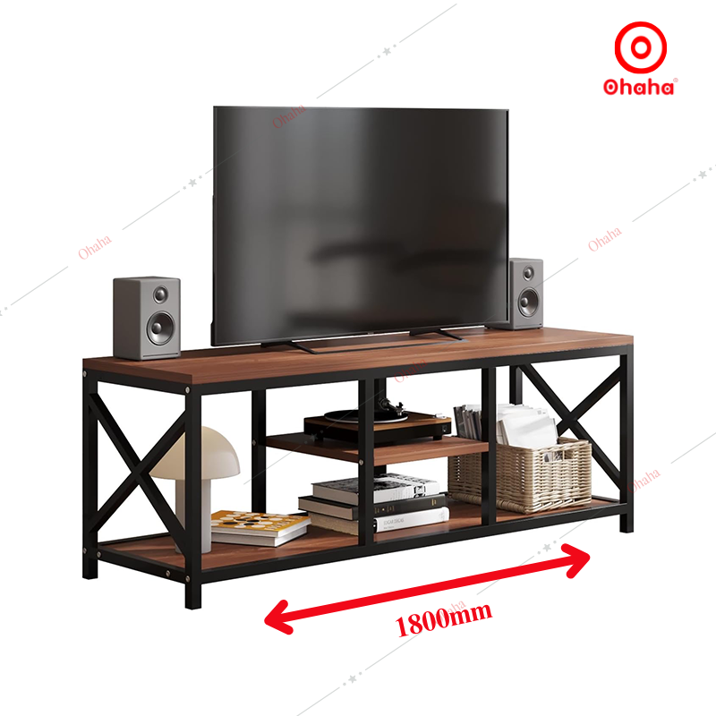 Kệ Tivi Gỗ Công Nghiệp OHAHA Không Ngăn Kéo - TV018