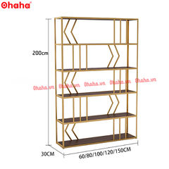 Kệ trang trí phòng khách thiết kế sang trọng Ohaha - KTT013