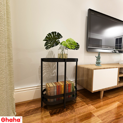 Kệ trang trí phòng khách sang trọng cao cấp Ohaha - KTT028