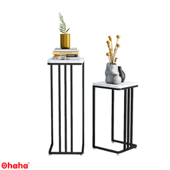 Kệ trang trí phòng khách sang trọng cao cấp Ohaha - KTT030
