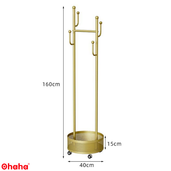 Kệ trang trí phòng ngủ sang trọng cao cấp Ohaha - KTT031