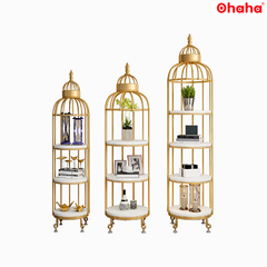 Kệ trang trí lồng chim sang trọng cao cấp Ohaha - KTT033