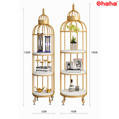 Kệ trang trí lồng chim sang trọng cao cấp Ohaha - KTT033