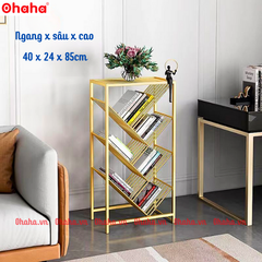 Kệ trang trí phòng khách thiết kế sang trọng Ohaha - KTT017