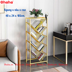 Kệ trang trí phòng khách thiết kế sang trọng Ohaha - KTT017