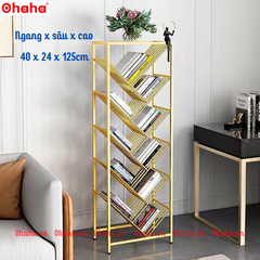 Kệ trang trí phòng khách thiết kế sang trọng Ohaha - KTT017
