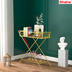 Kệ trang trí phòng khách sang trọng cao cấp Ohaha - KTT027