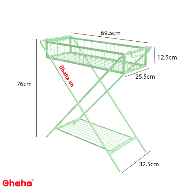 Kệ trang trí phòng khách sang trọng cao cấp Ohaha - KTT027
