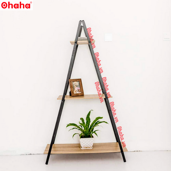 Kệ trang trí phòng khách thiết kế sang trọng Ohaha - KTT020