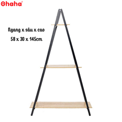 Kệ trang trí phòng khách thiết kế sang trọng Ohaha - KTT020