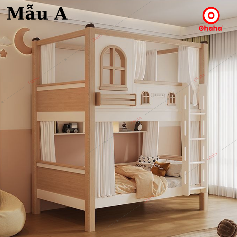 Giường tầng thông minh cao cấp Ohaha - GTTM044