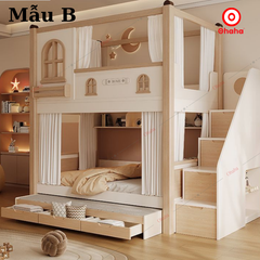 Giường tầng thông minh cao cấp Ohaha - GTTM044