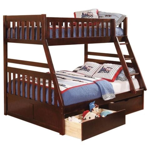 Giường 2 tầng (nâu) GT026