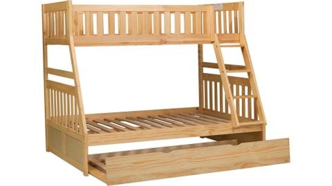 Giường 3 Tầng (VÀNG GỖ TỰ NHIÊN) GT025-OH OHAHA