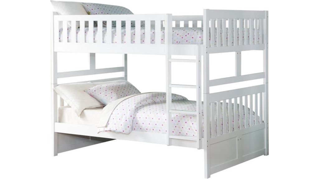 Giường 2 tầng 1m4 ( trắng) GT012-2 OHAHA