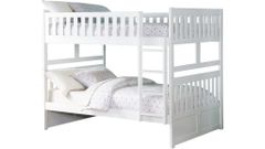 Giường 2 tầng 1m4 ( trắng) GT012-2 OHAHA