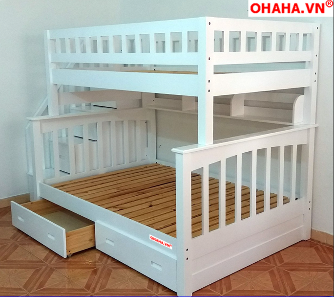 Giường Tầng Cao Cấp USA Thương Hiệu OHAHA GT001