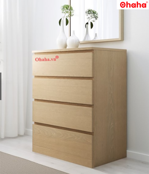 Tủ Đựng Đồ Nhiều Ngăn 4 Hộc Kéo Tiện Dụng T001