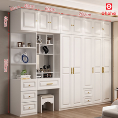 Tủ quần áo gỗ công nghiệp cao cấp Ohaha - TACC018